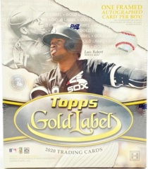 2020 Topps Gold Label MLB Baseball Hobby Box